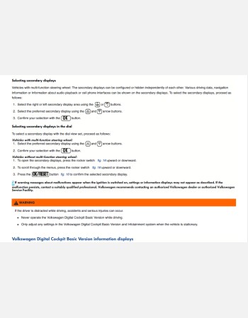 volkswagen tiguan 2022 owners manual